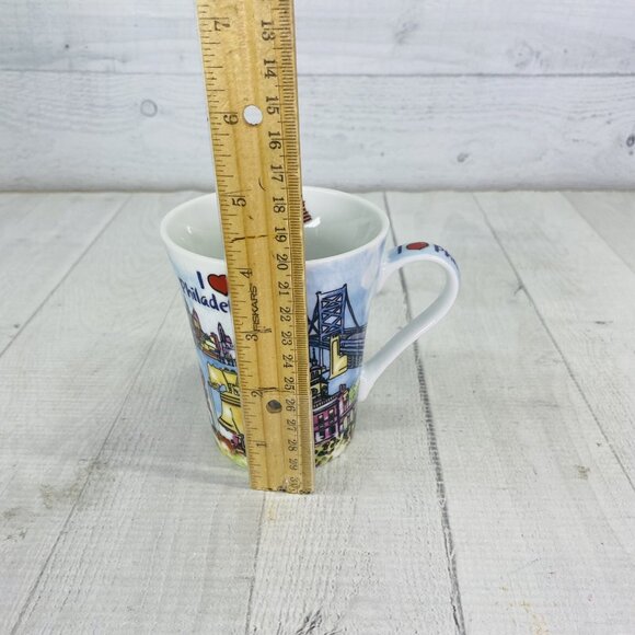 The Postcard Factory I LOVE PHILADELPHIA City of Brotherly Love Graphic Mug Cup - Picture 10 of 13